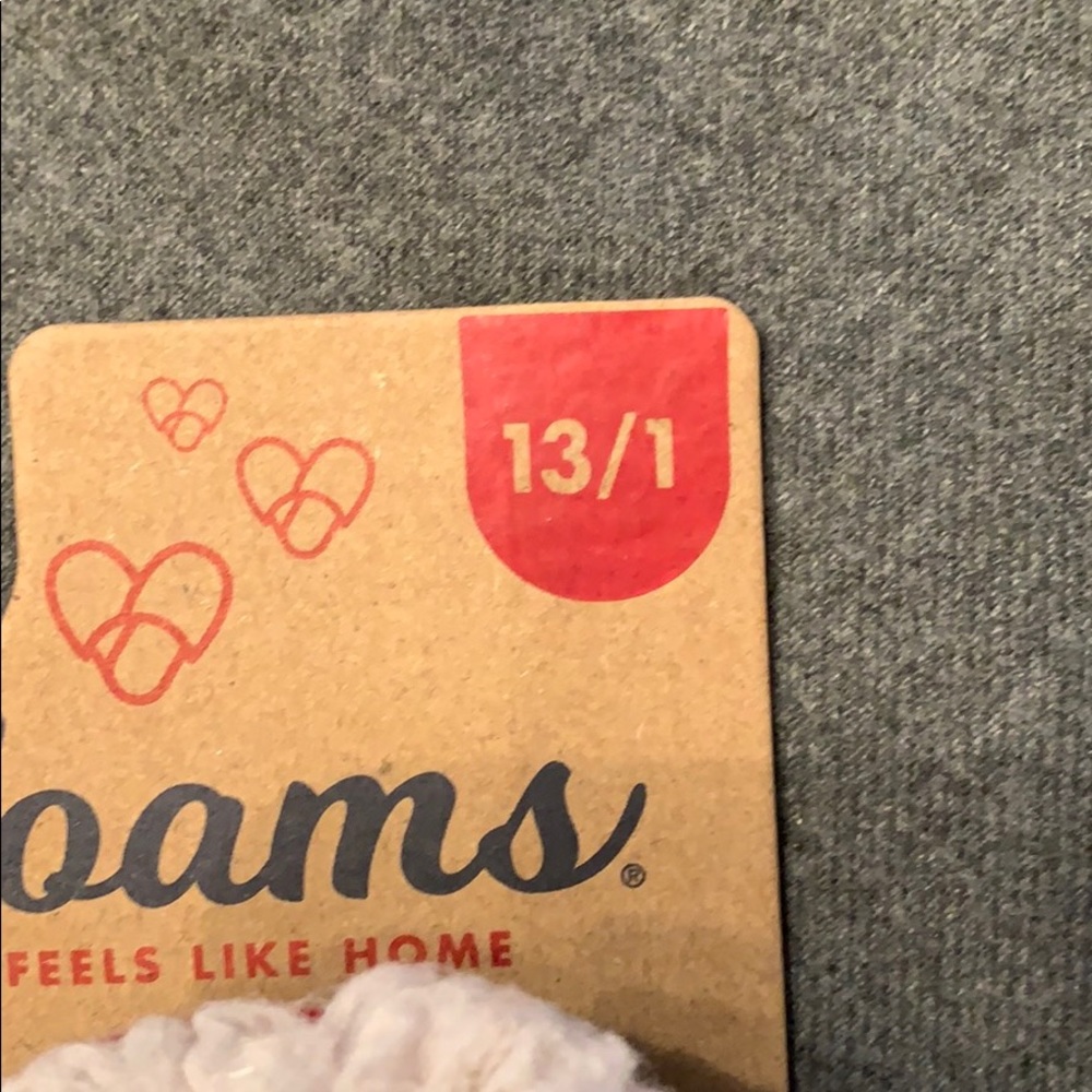 NWT Dearfoams Kid’s Slippers Size 13/1 Lil Bear - Picture 2 of 6